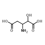 CAS#: 174320-28-6， (+)-3-Amino-2-hydroxy-Pentanedioic acid