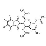 CAS#: 174356-26-4， 1,3,4,6-Tetra-O-Acetyl-2-Deoxy-2-(4,5,6,7-Tetrachloro-1,3-Dioxo-1,3-Dihydro-2H-Isoindol-2-Yl)-alpha-D-Glucopyranose