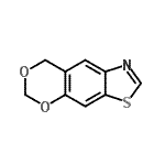 CAS#: 174451-51-5， 8H-[1,3]Dioxino[5,4-f][1,3]Benzothiazole