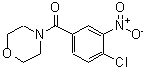 结构式 CAS# 174482-89-4, (4-氯-3-硝基苯基)(4-吗啉基)甲酮