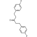 CAS#: 174485-41-7， 1,5-Bis(4-Fluorophenyl)-3-Pentanone