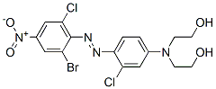 CAS#: 17464-91-4， 2,2'-[[4-[(2-Bromo-6-Chloro-4-Nitrophenyl)Azo]-3-Chlorophenyl]Imino]Bisethanol