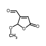 CAS#: 174655-89-1， 2-Methoxy-5-Oxo-2,5-Dihydro-3-Furancarbaldehyde