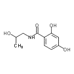 CAS#: 174675-74-2， 2,4-Dihydroxy-N-(2-Hydroxypropyl)Benzamide