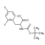 CAS#: 174691-78-2， 2,4-Difluoro-N-{[(2-Methyl-2-Propanyl)Oxy]Carbonyl}Phenylalanine