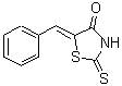structure of CAS# 174813-24-2, (5Z)-5-Benzylidene-2-Thioxo-1,3-Thiazolidin-4-One;(5E)-5-Benzylidene-2-mercapto-1,3-thiazol-4(5H)-one;(5Z)-5-benzylidene-2-sulfanyl-1,3-thiazol-4(5H)-one;(Z)-5-phenyl-2-thioxothiazolidin-4-one
