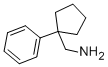 structure of CAS# 17511-89-6, (1-Phenylcyclopentyl)Methylamine;(1-Phenylcyclopentyl)Methylamine;Bas 03220621;C-(1-Phenyl-Cyclopentyl)-Methylamine
