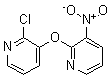 结构式 CAS# 175135-50-9, 2-氯-3-[(3-硝基-2-吡啶基)氧基]-吡啶