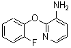 structure of CAS# 175135-66-7, 3-Amino-2-(2-Fluorophenoxy)Pyridine;3-Amino-2-(2-Fluorophenoxy)Pyridine 98%;3-Amino-2-(2-Fluorophenoxy)Pyridine98%;2-(2-FLUORO-PHENOXY)-PYRIDIN-3-YLAMINE