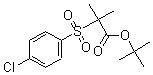 CAS#: 175135-88-3， 2-[(4-Chlorophenyl)Sulfonyl]-2-Methyl-Propanoic Acid 1,1-Dimethylethyl Ester