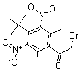 CAS#: 175136-56-8， 2-Bromo-1-[4-(1,1-Dimethylethyl)-2,6-Dimethyl-3,5-Dinitrophenyl]-Ethanone