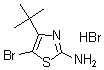 CAS#: 175136-77-3， 5-Bromo-4-(1,1-Dimethylethyl)-2-Thiazolamine Hydrobromide (1:1)