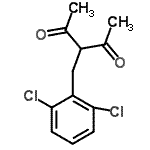 CAS#: 175136-81-9， 3-(2,6-Dichlorobenzyl)-2,4-Pentanedione