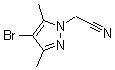 CAS#: 175137-59-4， 4-Bromo-3,5-Dimethyl-1H-Pyrazole-1-Acetonitrile