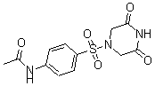 CAS#: 175201-44-2， N-[4-[(3,5-Dioxo-1-Piperazinyl)Sulfonyl]Phenyl]-Acetamide