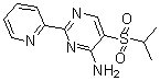 CAS 登录号：175202-02-5， 5-[(1-甲基乙基)磺酰基]-2-(2-吡啶基)-4-嘧啶胺