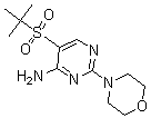 CAS#: 175202-11-6， 5-[(1,1-Dimethylethyl)Sulfonyl]-2-(4-Morpholinyl)-4-Pyrimidinamine