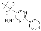 CAS#: 175202-18-3， 5-[(1,1-Dimethylethyl)Sulfonyl]-2-(4-Pyridinyl)-4-Pyrimidinamine