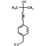 CAS#: 175203-59-5， 4-[4-(Hydroxymethyl)Phenyl]-2-Methyl-3-Butyn-2-Ol