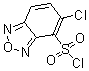 结构式 CAS# 175203-78-8, 5-氯-2,1,3-苯并恶二唑-4-磺酰氯