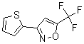 structure of CAS# 175203-89-1, 3-(2-Thienyl)-5-(Trifluoromethyl)-Isoxazole;3-(Thien-2-Yl)-5-(Trifluoromethyl)Isoxazole 97%;3-(Thien-2-Yl)-5-(Trifluoromethyl)Isoxazole97%;3-(Thiophen-2-Yl)-5-(Trifluoromethyl)Isoxazole