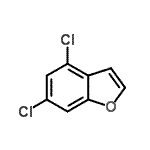 CAS#: 175203-95-9， 4,6-Dichloro-1-Benzofuran