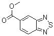 structure of CAS# 175204-21-4, 2,1,3-Benzothiadiazole-5-Carboxylicacid Methyl Ester;2,1,3-Benzothiadiazole-6-Carboxylic Acid Methyl Ester;Piazthiole-5-Carboxylic Acid Methyl Ester;Idi1_022390