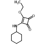 CAS#: 175204-28-1， 3-(Cyclohexylamino)-4-Ethoxy-3-Cyclobutene-1,2-Dione