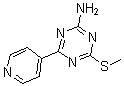CAS#: 175204-63-4， 4-(Methylthio)-6-(4-Pyridinyl)-1,3,5-Triazin-2-Amine