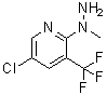 CAS 登录号:175205-60-4, 5-氯-2-(1-甲基肼基)-3-(三氟甲基)吡啶