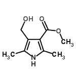 CAS#: 175276-58-1， Methyl 4-(Hydroxymethyl)-2,5-Dimethyl-1H-Pyrrole-3-Carboxylate