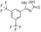 CAS#: 175276-77-4， 5-[3,5-Bis(Trifluoromethyl)Phenyl]-1,2-Dihydro-3H-1,2,4-Triazole-3-Thione