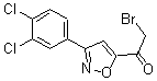 CAS#: 175277-38-0， 2-Bromo-1-[3-(3,4-Dichlorophenyl)-5-Isoxazolyl]-Ethanone