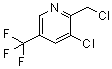 结构式 CAS# 175277-52-8, 3-氯-2-(氯甲基)-5-(三氟甲基)吡啶