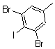 structure of CAS# 175278-10-1, 1,3-Dibromo-2-Iodo-5-Methyl-Benzene;1,3-DIBROMO-2-IODO-5-METHYLBENZENE;2,6-DIBROMO-4-METHYLIODOBENZENE;3,5-DIBROMO-4-IODOTOLUENE