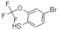 结构式 CAS# 175278-15-6, 4-溴-2-(三氟甲氧基)-苯硫酚