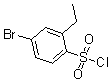 结构式 CAS# 175278-24-7, 4-溴-2-乙基-苯磺酰氯