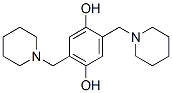 structure of CAS# 1753-68-0, 2,5-Bis(1-Piperidylmethyl)Benzene-1,4-Diol;2,5-Bis(1-Piperidylmethyl)Benzene-1,4-Diol;2,5-Bis(Piperidinomethyl)Hydroquinone;Oprea1_686147