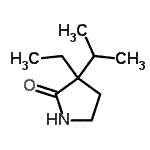 CAS 登录号：175698-08-5， 3-乙基-3-异丙基-2-吡咯烷酮