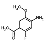 CAS#: 175711-82-7， 1-(4-Amino-2-Fluoro-5-Methoxy-Phenyl)Ethanone