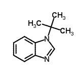 CAS#: 17582-96-6， 1-(2-Methyl-2-Propanyl)-1H-Benzimidazole