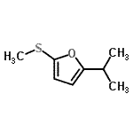 CAS#: 175878-38-3， 2-Isopropyl-5-(Methylsulfanyl)Furan