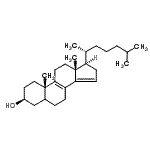 CAS#: 17608-73-0， (3beta)-Cholesta-8,14-Dien-3-Ol