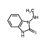 CAS#: 176102-00-4， 1-(Methylamino)-1,3-Dihydro-2H-Benzimidazole-2-Thione