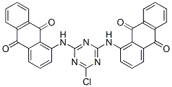 CAS#: 17612-57-6， 1,1'-[(6-Chloro-1,3,5-Triazine-2,4-Diyl)Diimino]Bisanthraquinone