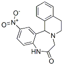 CAS#: 17617-18-4， 5,9,10,14B-Tetrahydro-2-Nitroisoquino[2,1-d][1,4]Benzodiazepin-6(7H)-One