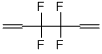 structure of CAS# 1763-21-9, 3,3,4,4-Tetrafluoro-1,5-Hexadiene;3,3,4,4-Tetrafluoro-1,5-Hexadiene;1,5-Hexadiene, 3,3,4,4-Tetrafluoro-