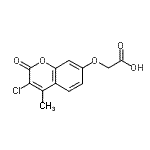 CAS#: 176446-74-5， [(3-Chloro-4-Methyl-2-Oxo-2H-Chromen-7-Yl)Oxy]Acetic Acid