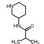 CAS#: 176525-37-4， 2-Methyl-N-(3-Piperidinyl)Propanamide