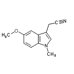 CAS#: 176688-98-5， (5-Methoxy-1-Methyl-1H-Indol-3-Yl)Acetonitrile